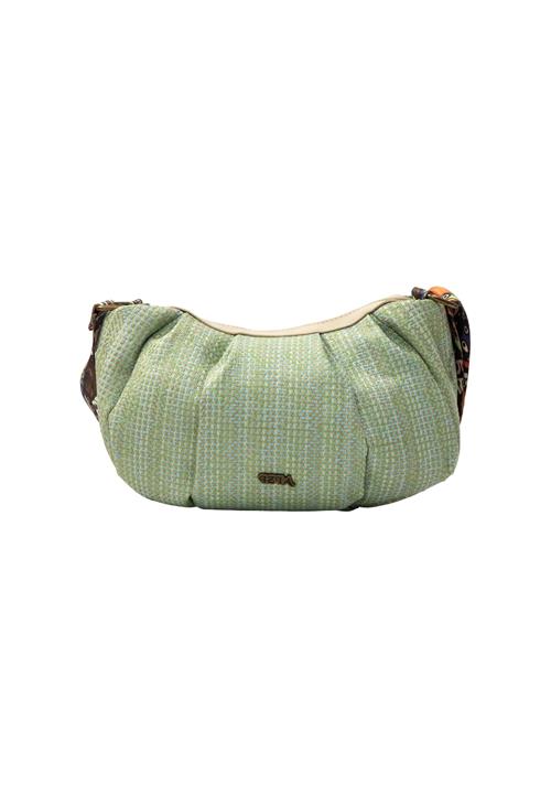 IZIA Skuldertaske  beige / mørkebeige / lyseblå / grøn