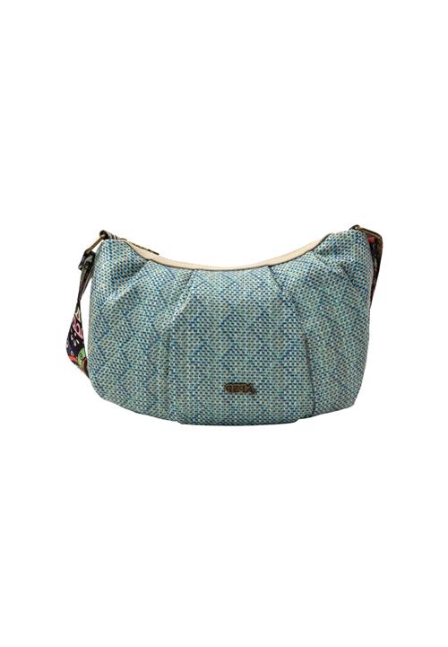 IZIA Skuldertaske  lysebeige / blå / turkis / offwhite