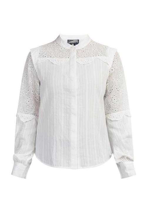 DreiMaster Vintage Bluse  offwhite