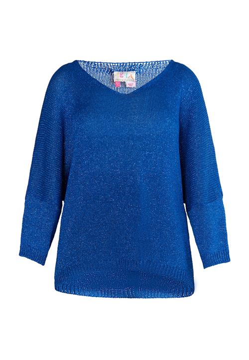 IZIA Pullover  blå / sølv