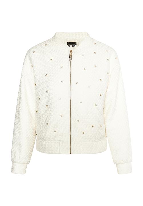 faina Overgangsjakke  guld / transparent / uldhvid