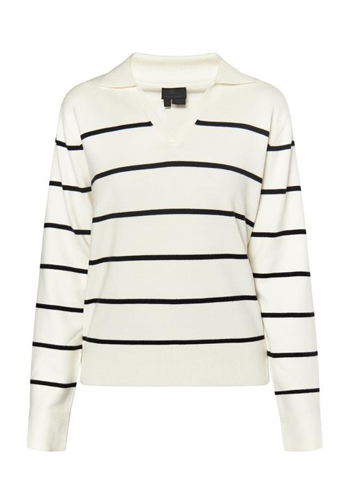 DreiMaster Klassik Pullover  sort / hvid