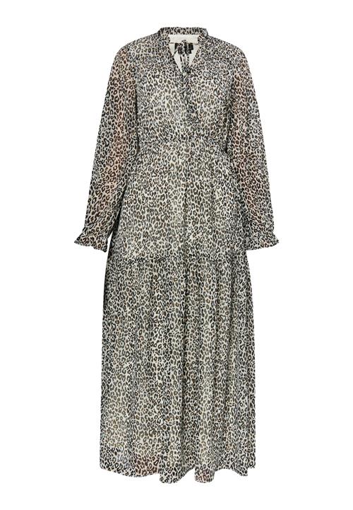 faina Kjole  beige / lyseblå / sort