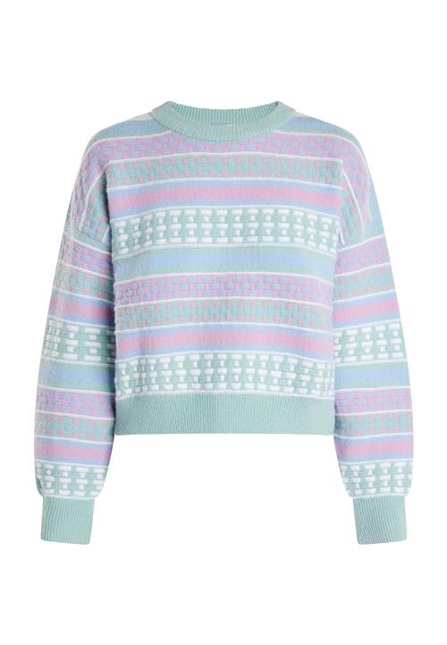 IZIA Pullover 'Eyota'  lyseblå / mint / lyserød / hvid