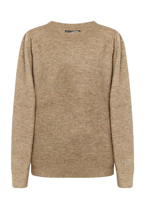 DreiMaster Vintage Pullover 'Incus'  brun-meleret
