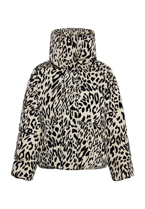 faina Vinterjakke  beige / sort