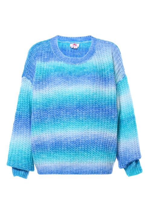 MYMO Pullover  blå / turkis / lyseblå / hvid