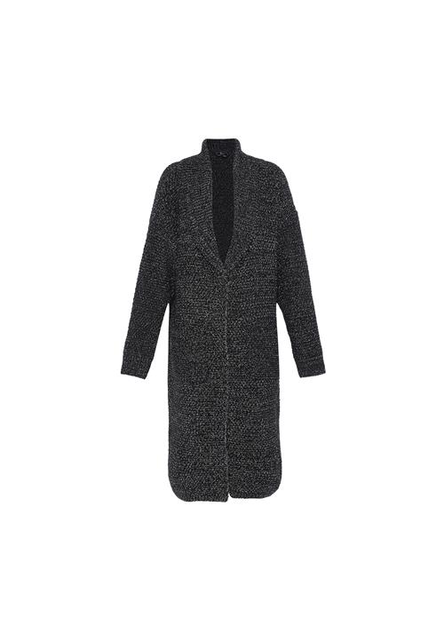 faina Cardigan  sort-meleret