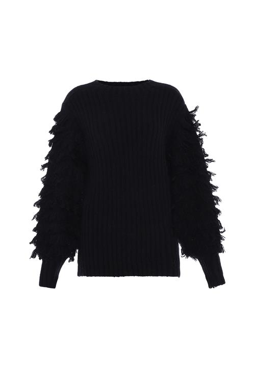 faina Pullover  sort