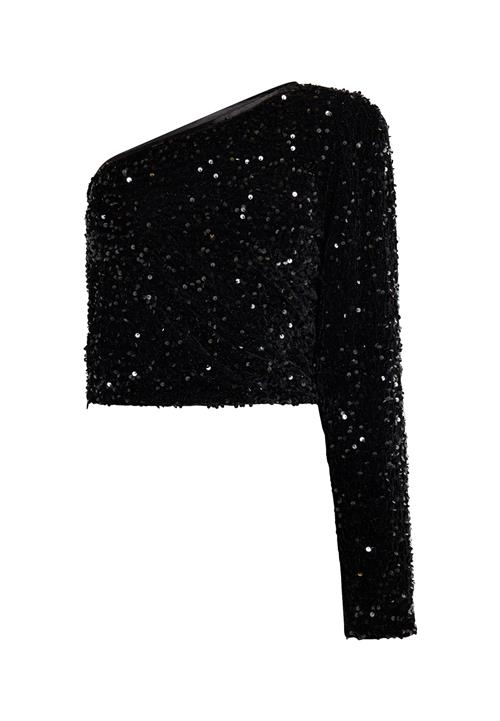 faina Bluse  sort