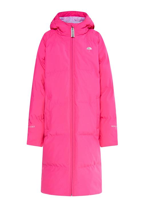 Schmuddelwedda Vinterjakke  lysegrå / pink