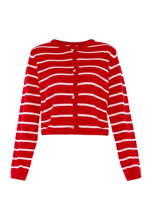 usha BLUE LABEL Cardigan  rød / hvid