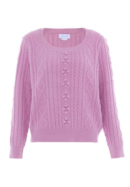 BLONDA Pullover  lavendel