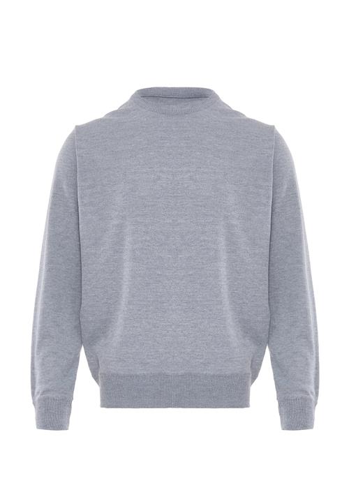 BLONDA Pullover  grå-meleret