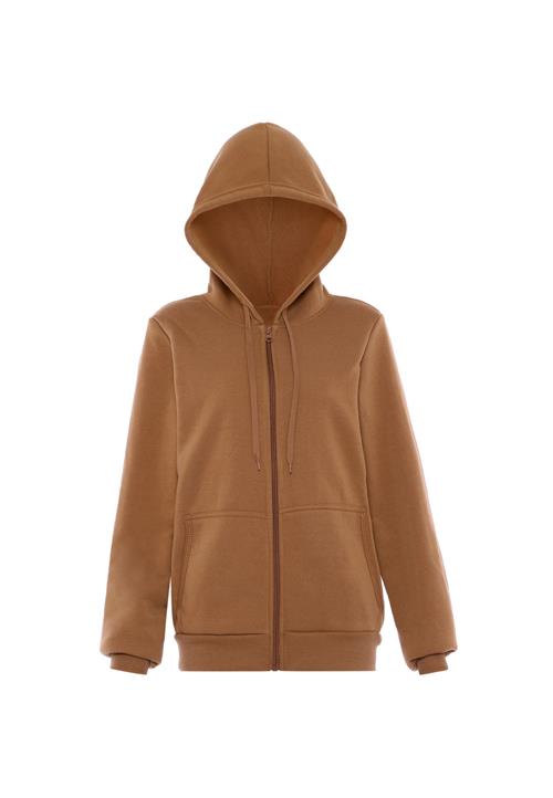 BLONDA Sweatjakke  karamel