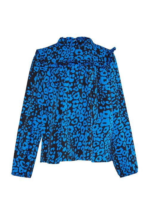 faina Bluse  blå / sort