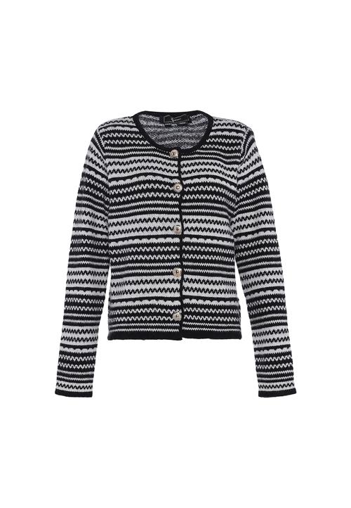 faina Cardigan  grå / sort