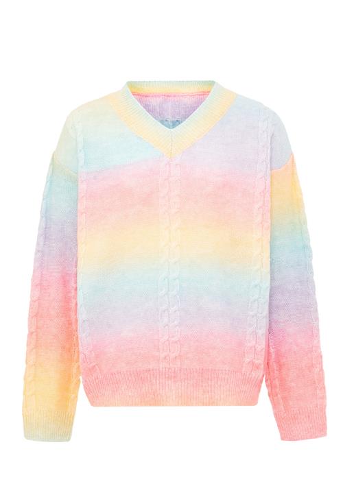 swirly Pullover  lyseblå / lysegul / pastellilla / lys pink