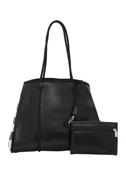 faina Shopper  mørkeblå / sort / offwhite