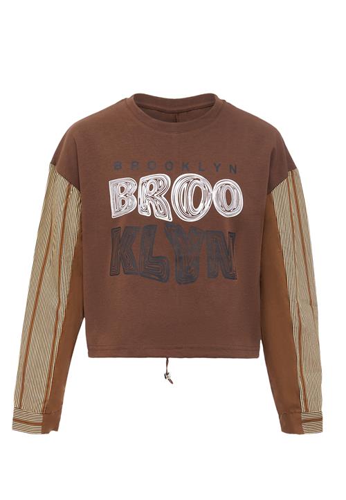 HOMEBASE Sweatshirt  beige / brun / sort