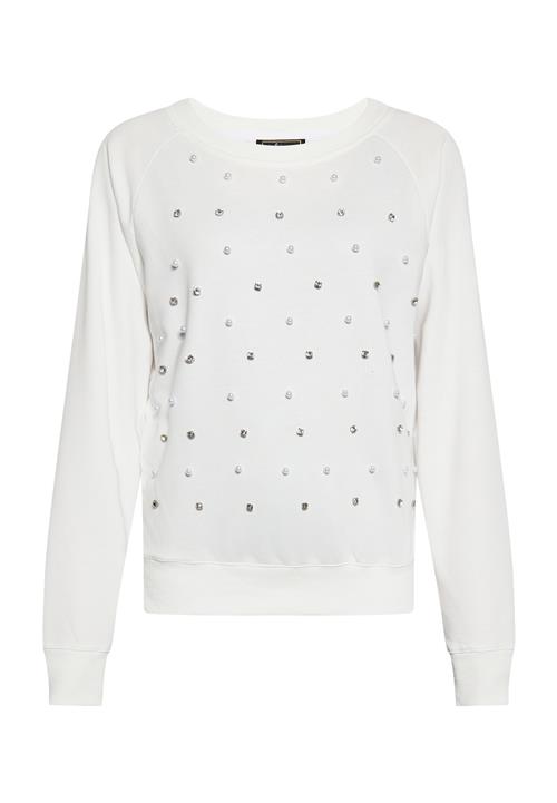faina Sweatshirt  transparent / hvid / perlehvid