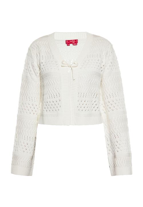 swirly Cardigan  hvid