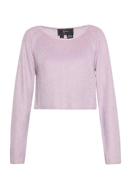 Se faina Pullover  lilla / sølv ved About You