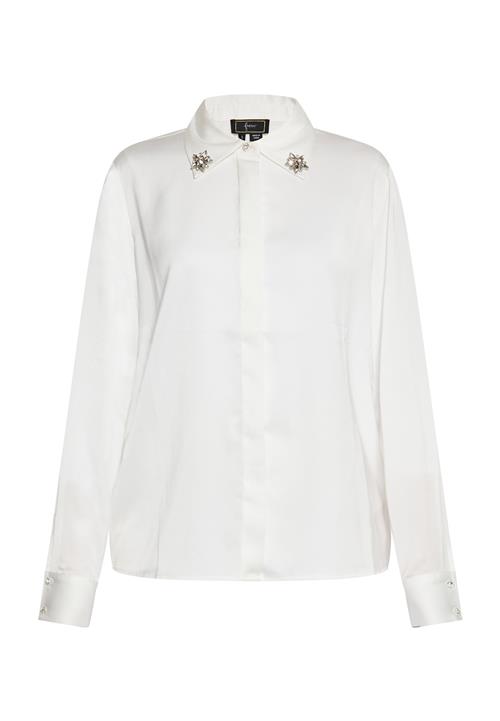 faina Bluse  uldhvid