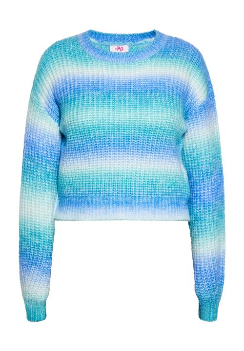 Se MYMO Pullover  blå / turkis / hvid ved About You