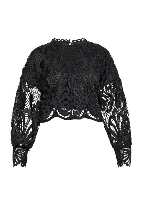 faina Bluse  sort