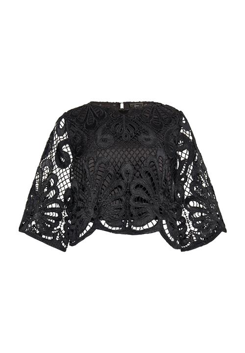 faina Bluse  sort
