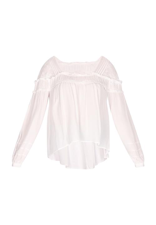 IZIA Bluse  uldhvid