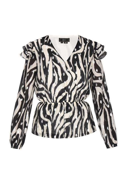faina Bluse  sort / hvid