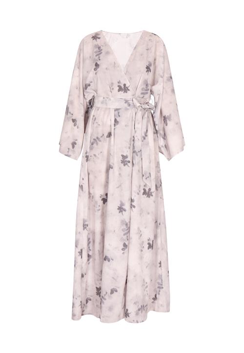usha WHITE LABEL Kjole  grå / pastelpink