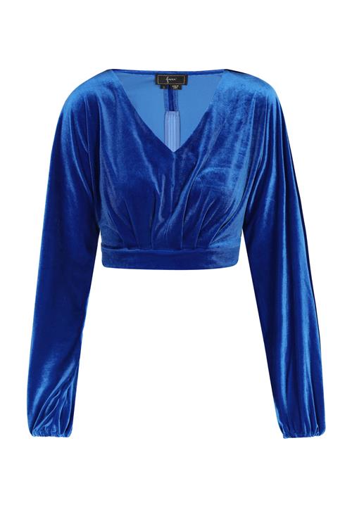 faina Bluse  royalblå