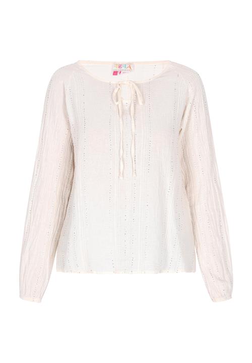 IZIA Bluse  uldhvid
