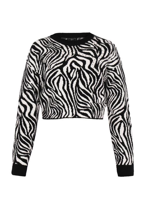 faina Pullover  sort / hvid