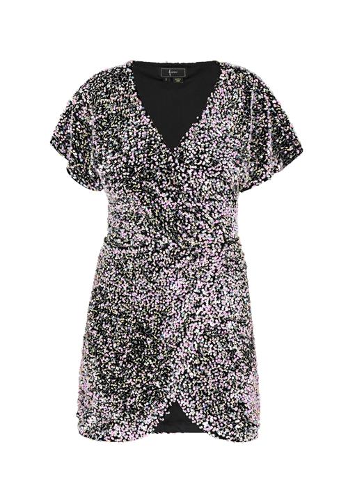 faina Coctailkjole  lys pink / sort