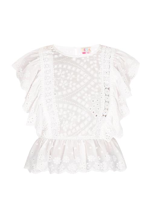 IZIA Bluse  uldhvid