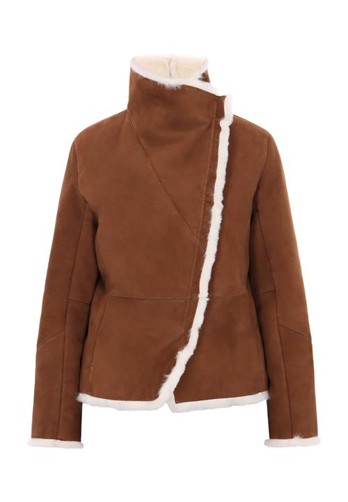 DreiMaster Vintage Vinterjakke  creme / brun
