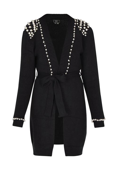 Se faina Cardigan  sort / perlehvid ved About You