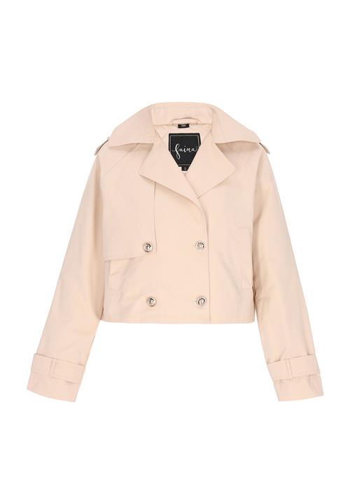 faina Overgangsjakke  lysebeige