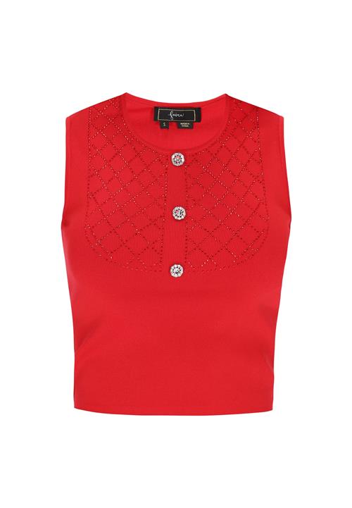 faina Sticktop 'Fashion Look'  rød