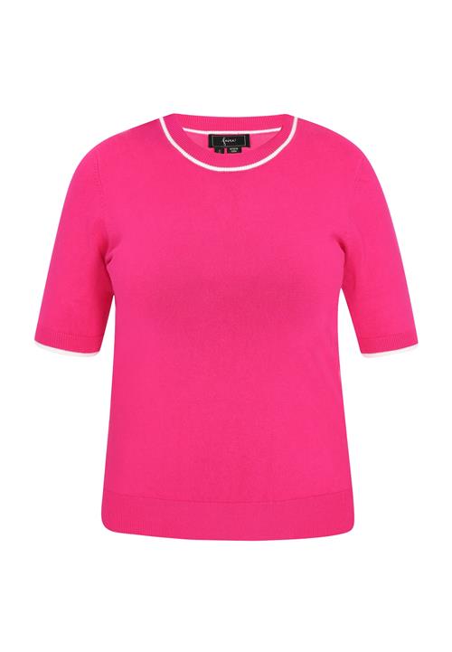 faina Pullover  pink / hvid