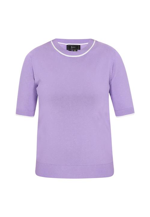 faina Pullover  lavendel / hvid