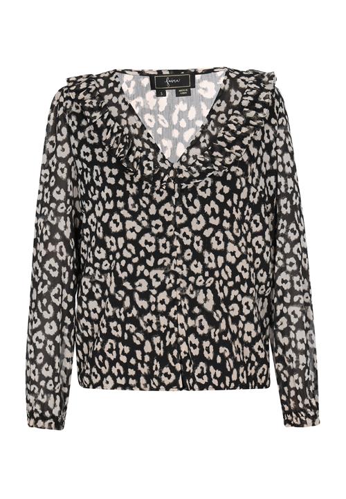 faina Bluse 'Fashion Look'  creme / sort