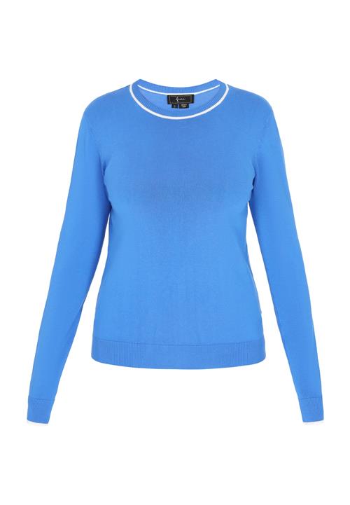 faina Pullover  blå / hvid
