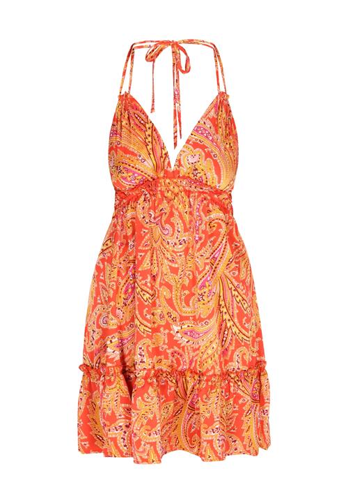 IZIA Kjole  beige / gul / lilla / orange