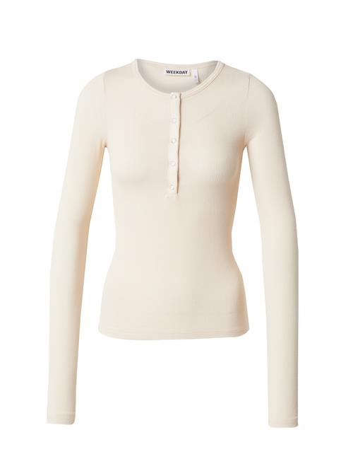 Se WEEKDAY Shirts 'Florie'  lysebeige ved About You