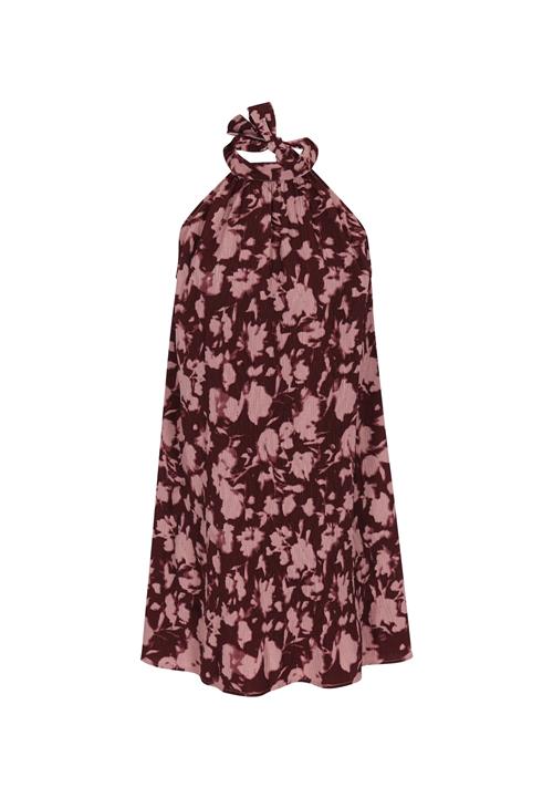 faina Sommerkjole 'Fashion Look'  lyserød / burgunder